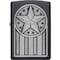 Zippo 2024 Zippo American Metal Emblem Design, Black Matte,  ZIP-49639 - alternate 1
